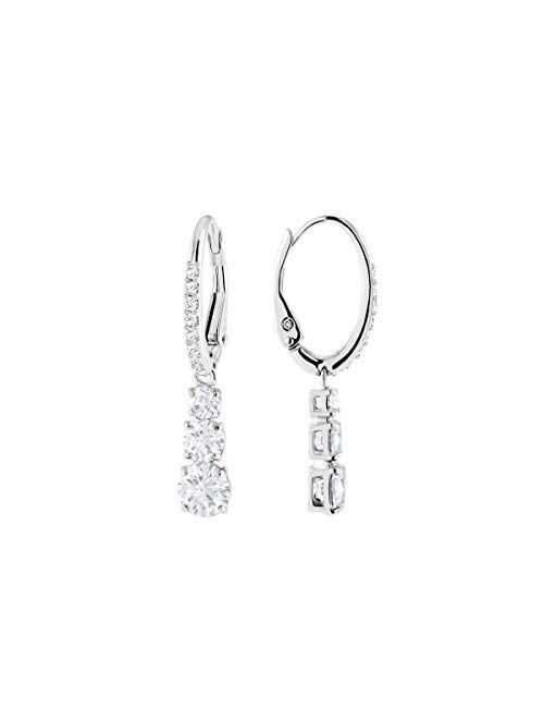 SWAROVSKI Women's Attract Trilogy Earrings & Necklace Crystal Jewelry Collection