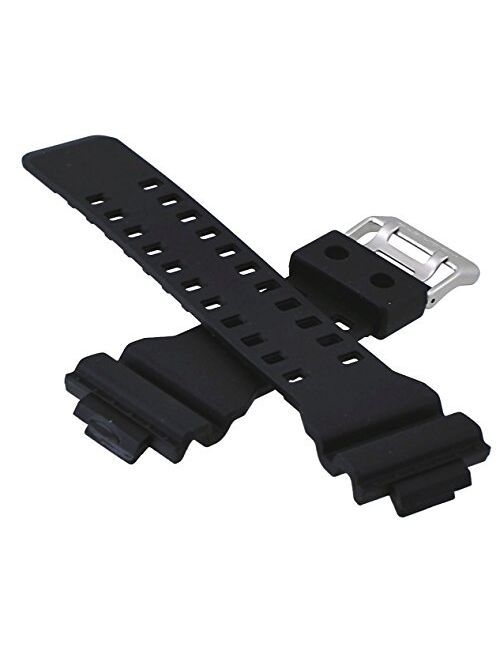 Casio Mens G-Shock Resin Replacement Watch Band Black