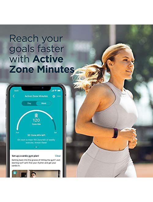 Fitbit Charge 4 Fitness and Activity Tracker with Built-in GPS, Heart Rate, Sleep & Swim Tracking