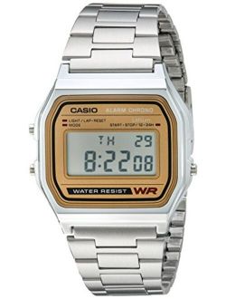Men's A158WEA-9CF Casual Classic Digital Bracelet Watch