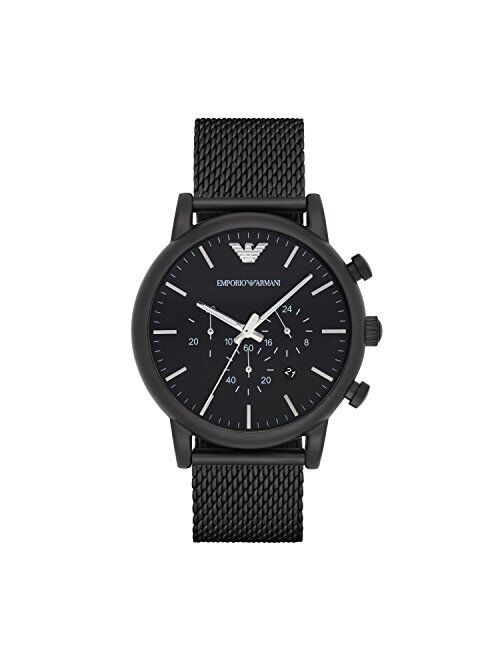 Emporio Armani Men's Luigi Chronograph Dress Watch With Quartz Movement