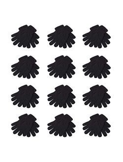 12 PAIRS OF MAGIC GLOVES - ONE SIZE FITS ALL