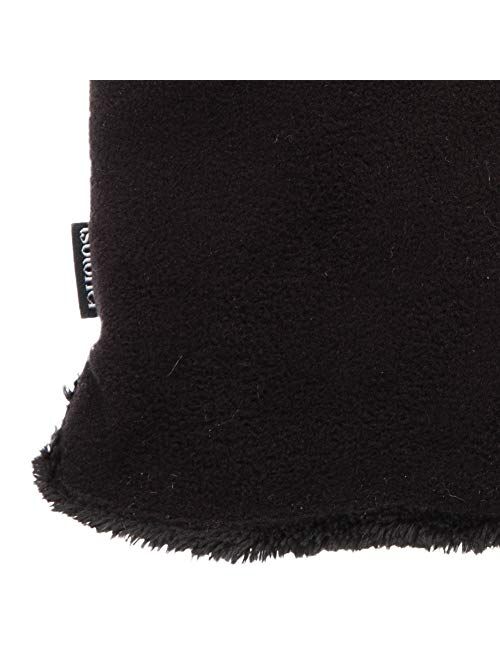isotoner Women's Stretch Fleece Gloves with Microluxe and Smart Touch Technology
