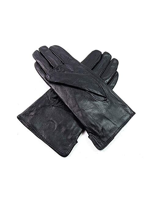 The Leather Emporium Women's Gloves Fur Lined Winter Warm
