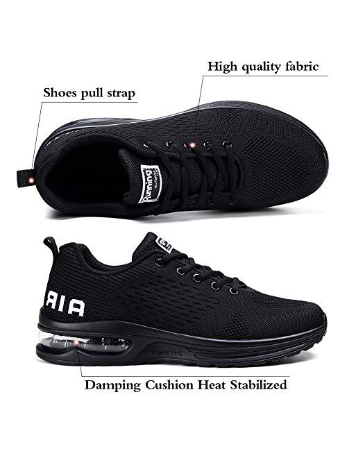 STQ Women's Running Shoes Breathable Air Cushion Sneakers