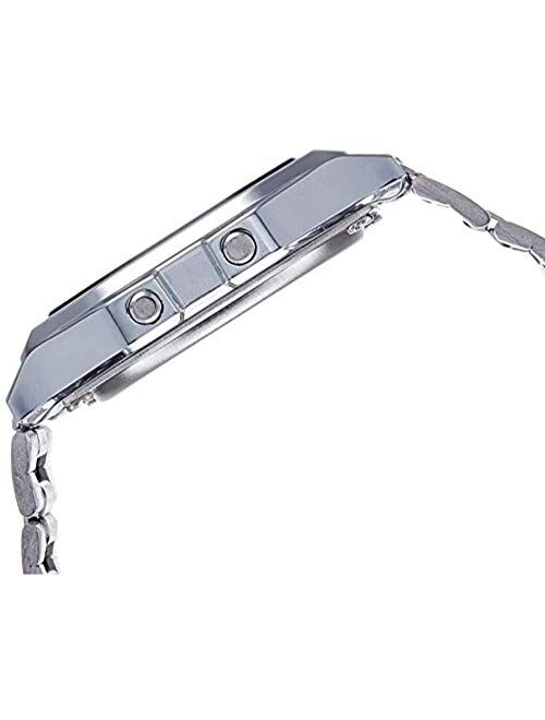 Casio Men's Multi-Function Silver-Tone Base Metal Bracelet