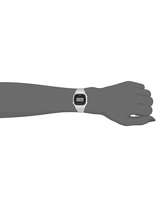 Casio Women's Digital Watch with Stainless Steel Bracelet LA670W