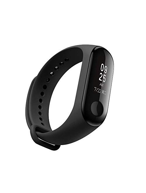 Mi Original Xiaomi Band 3 Smart Bracelet Heart Rate Monitor 0.78 OLED Display 50M Waterproof Fitness Tracker for ios,Android -Balck