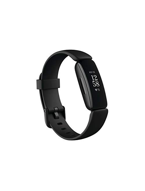 Fitbit Inspire 2 Health & Fitness Tracker with a Free 1-Year Fitbit Premium Trial, 24/7 Heart Rate, One Size (S & L Bands Included)