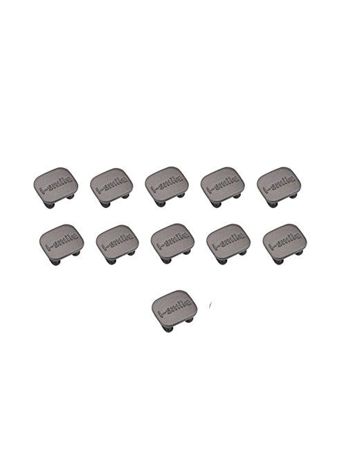 No tracker, Replacement Bands Only I-SMILE 15PCS Replacement Bands with Metal Clasps for Fitbit Flex/Wireless Activity Bracelet Sport Wristband 