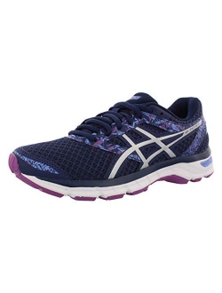 Synthetic Lace Up Gel-Excite 4 Colorful Running Shoe