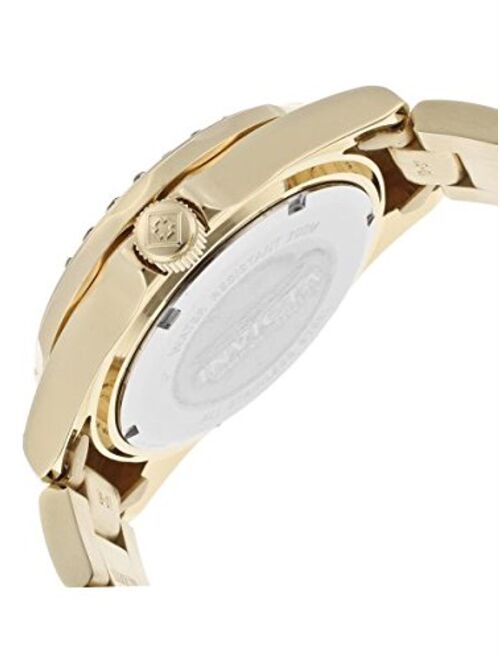 Invicta Women's Pro Diver 38mm Gold Tone Stainless Steel Quartz Watch, Gold (Model: 15252)