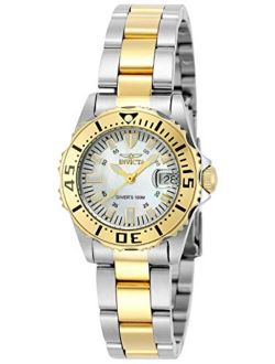 Women's Pro Dive 30mm Two Tone Stainless Steel Quartz Watch, Two Tone (Model: 6895)