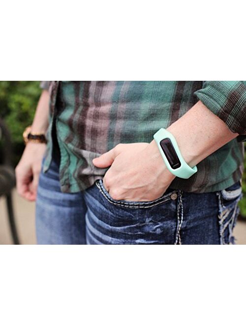 WoCase OneBand Fitbit One Accessory Wristband Bracelet Collection (2015 Lastest Version, Bundled or Single Band) and Rainbow Pack Fasteners(SOLD SEPARATELY) for Fitbit ON