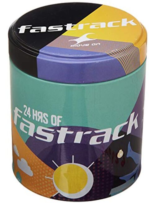 Fastrack Men's Casual Wrist Watch with Analog Function, Quartz Mineral Glass, Water Resistant with Silver Metal Strap/Leather Strap