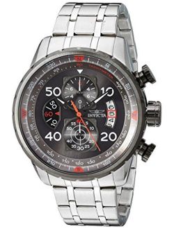 Men's 17204 AVIATOR Stainless Steel Casual Watch