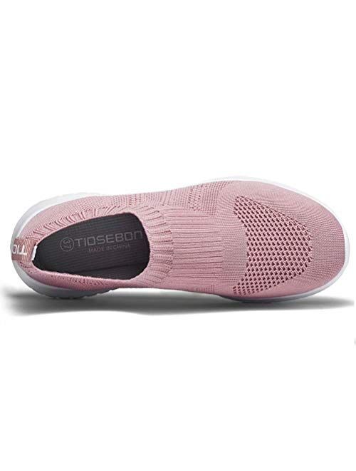 konhill Women's Walking Tennis Shoes - Lightweight Athletic Casual Gym Slip on Sneakers