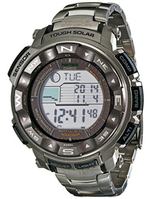 Casio Men's Pro Trek PRW2500T Tough Solar Digital Sport Watch