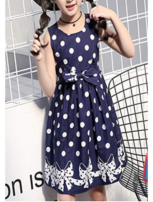 NNJXD Flower Girl's Wedding Dress Lace Sleeveless Tulle Summer Vintage Dresses