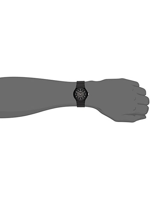Casio Men's MQ24-1B3 Watch with Black Rubber Band