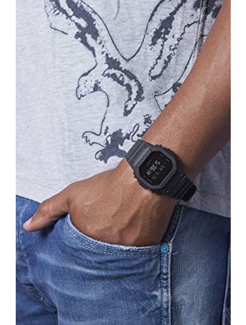 Casio - Men's Watches - Casio G-Shock - Dw-5600Bb-1Er Monotone Matte Black Watch