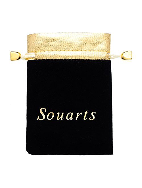 Souarts Womens Bright Brown Color Band Quicksand Beads Rhinestone Dial Quartz Analog Wrist Watch 25cm