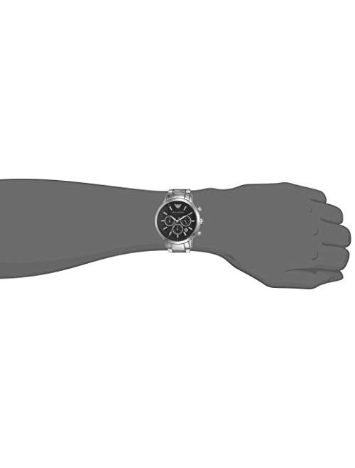 Emporio Armani Men's AR2434 Dress Silver Watch