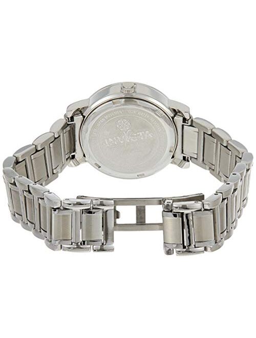 Invicta Women's Wildflower Stainless Steel Diamond Quartz Watch, Silver (Model: 4718)