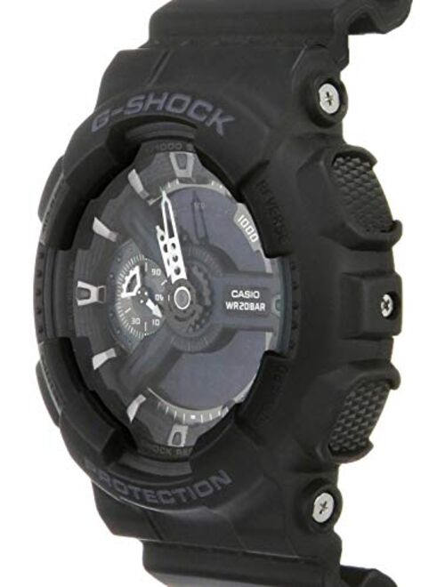 Casio G-Shock Ana-digi World Time Black Dial Men's watch #GA110-1B