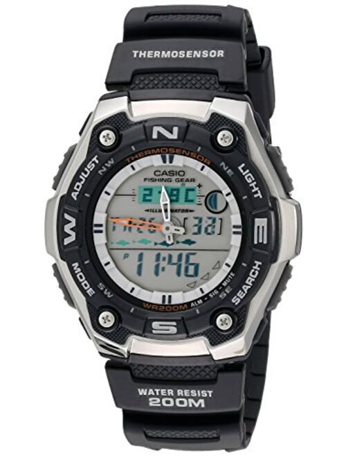 Casio Men's AQW101-1AVCF Active Dial Multi-Task Gear Sport Watch