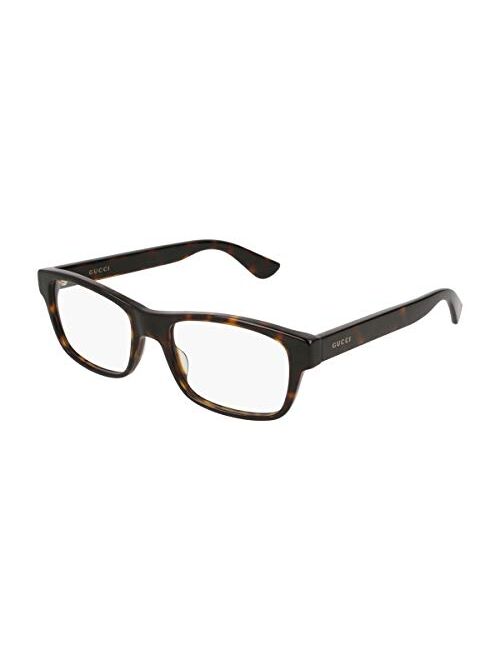 Gucci - GG0006O Plastic Rectangle Eyeglasses 2 Sizes