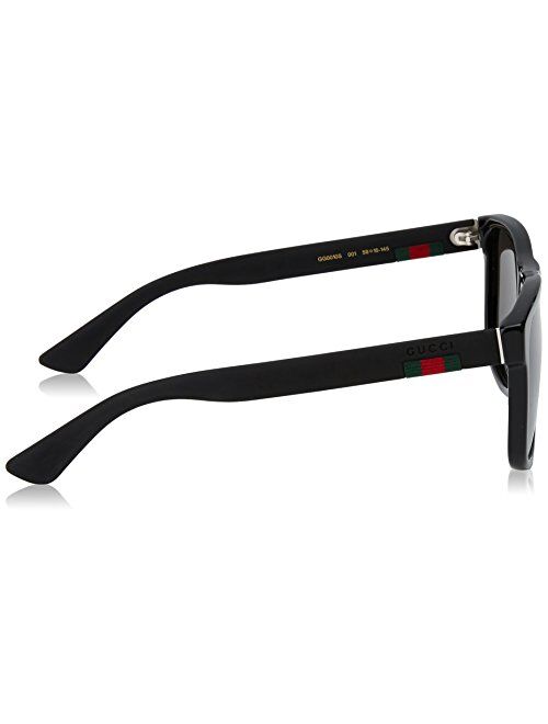Gucci GG 0010 S- 001 BLACK/GREY Sunglasses, 58-16-145