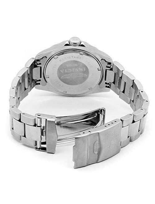 Invicta Men's Pro Diver 40mm Stainless Steel Quartz Watch, Silver (Model: 9307)