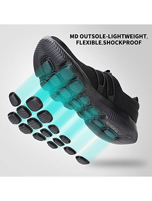 STQ Sneakers for Women Arch Support Comfort Walking Lightweight Running Shoes