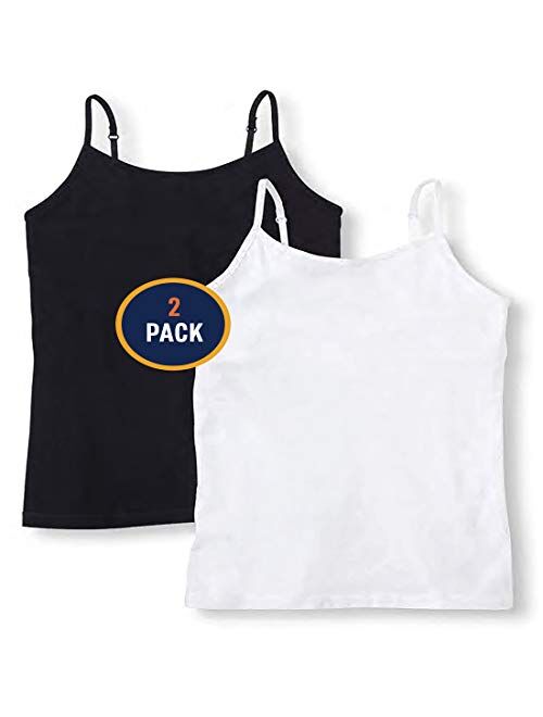 The Children's Place Girls' Basic Cami 2-pack