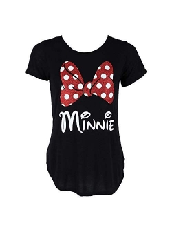Minnie Mouse Glitter Bow Women's T-Shirt