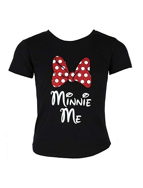 Disney Minnie Mouse Glitter Bow Women's T-Shirt