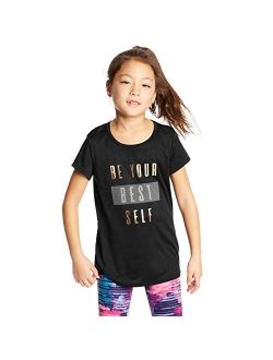 Girls' Moisture Wicking Tech Tee