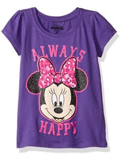 Girls' Minnie Mouse Short Sleeve T-Shirt
