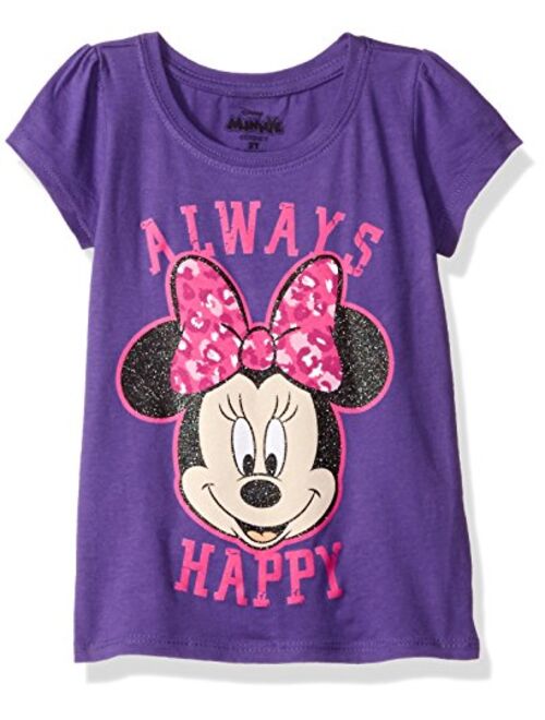 Disney Girls' Minnie Mouse Short Sleeve T-Shirt