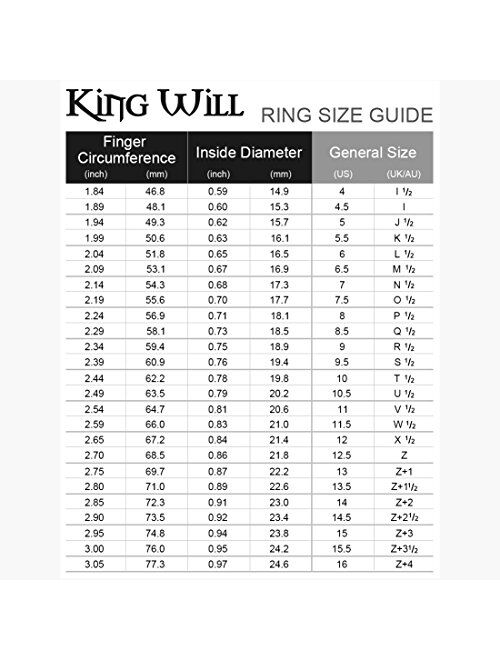 King Will Basic Men's Tungsten Carbide Ring 6mm/7mm/8mm Polished Beveled Edge Matte Brushed Finish Center Wedding Band