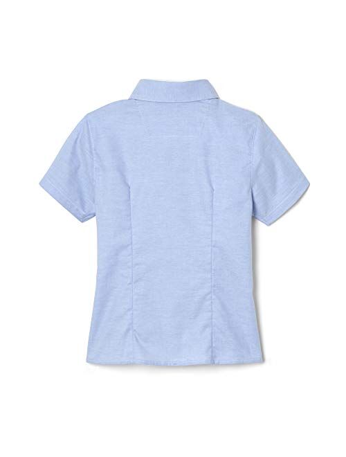 French Toast Girls' Short Sleeve Oxford Shirt