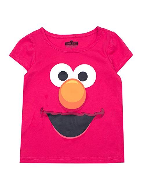 Sesame Street T-Shirt Short Sleeve Elmo Big Bird Cookie Monster 3-Pack