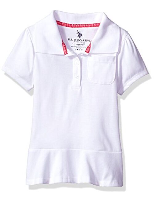 U.S. Polo Assn. Girls' Polo Shirt (More Styles Available)