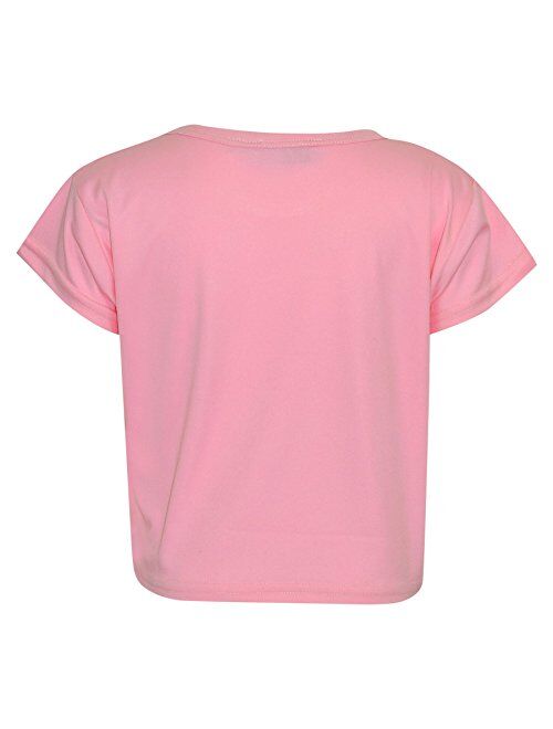 A2Z 4 Kids Girls Top Kids Plain Color Stylish Fahsion Trendy T Shirt Crop Top