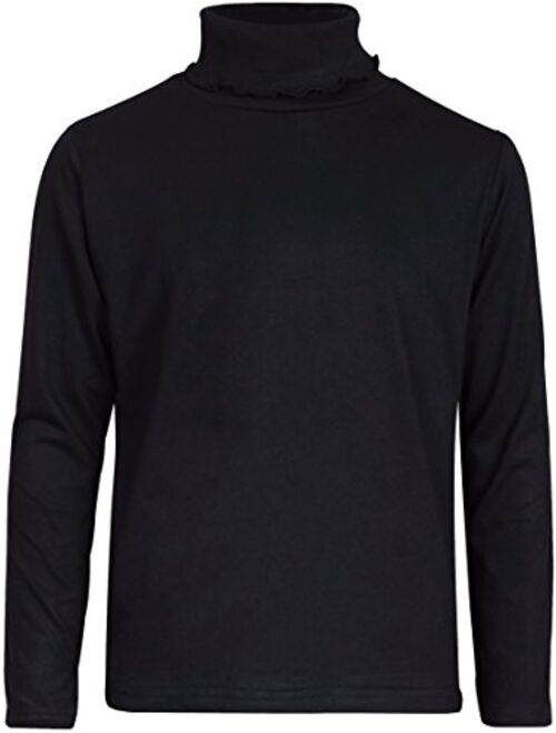 Real Love Girls 2 Pack Basic Solid Turtleneck