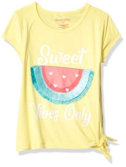 Colette Lilly Girls' Short Sleeve Knit Top