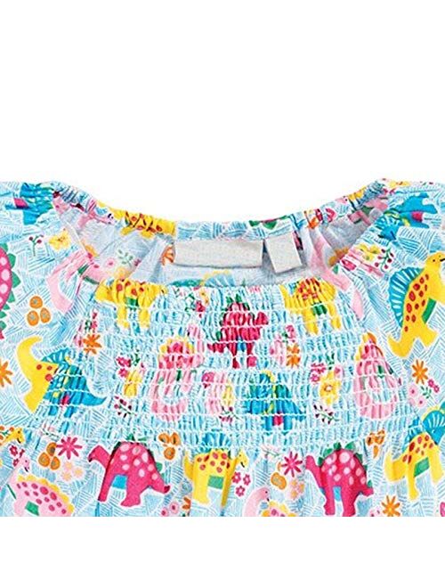 Sampheya Baby Girls' Toddler T-Shirts Kids Short Sleeve Tees Clothes 2-Pack