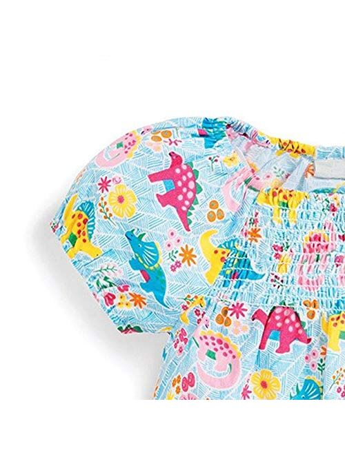 Sampheya Baby Girls' Toddler T-Shirts Kids Short Sleeve Tees Clothes 2-Pack