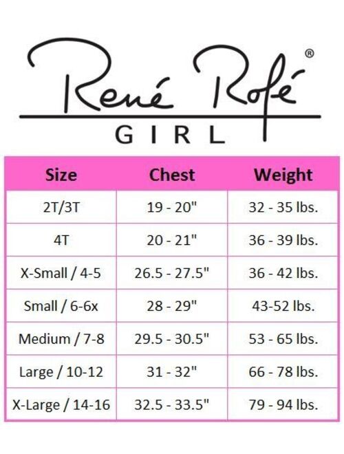 Rene Rofe Girl Undershirt Crew Neck Short Sleeve T Shirts 3 Pack